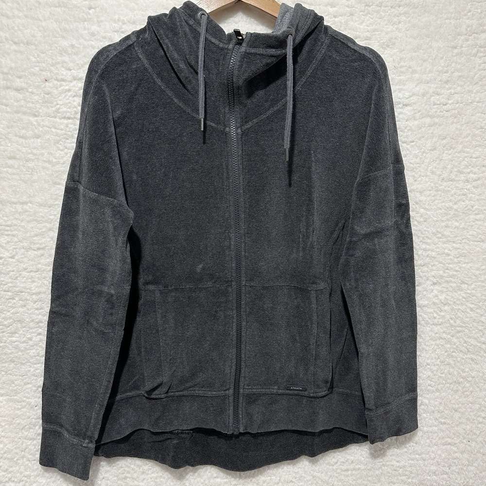 Athleta Velour Women's Charcoal Grey Heather Size Medium‎